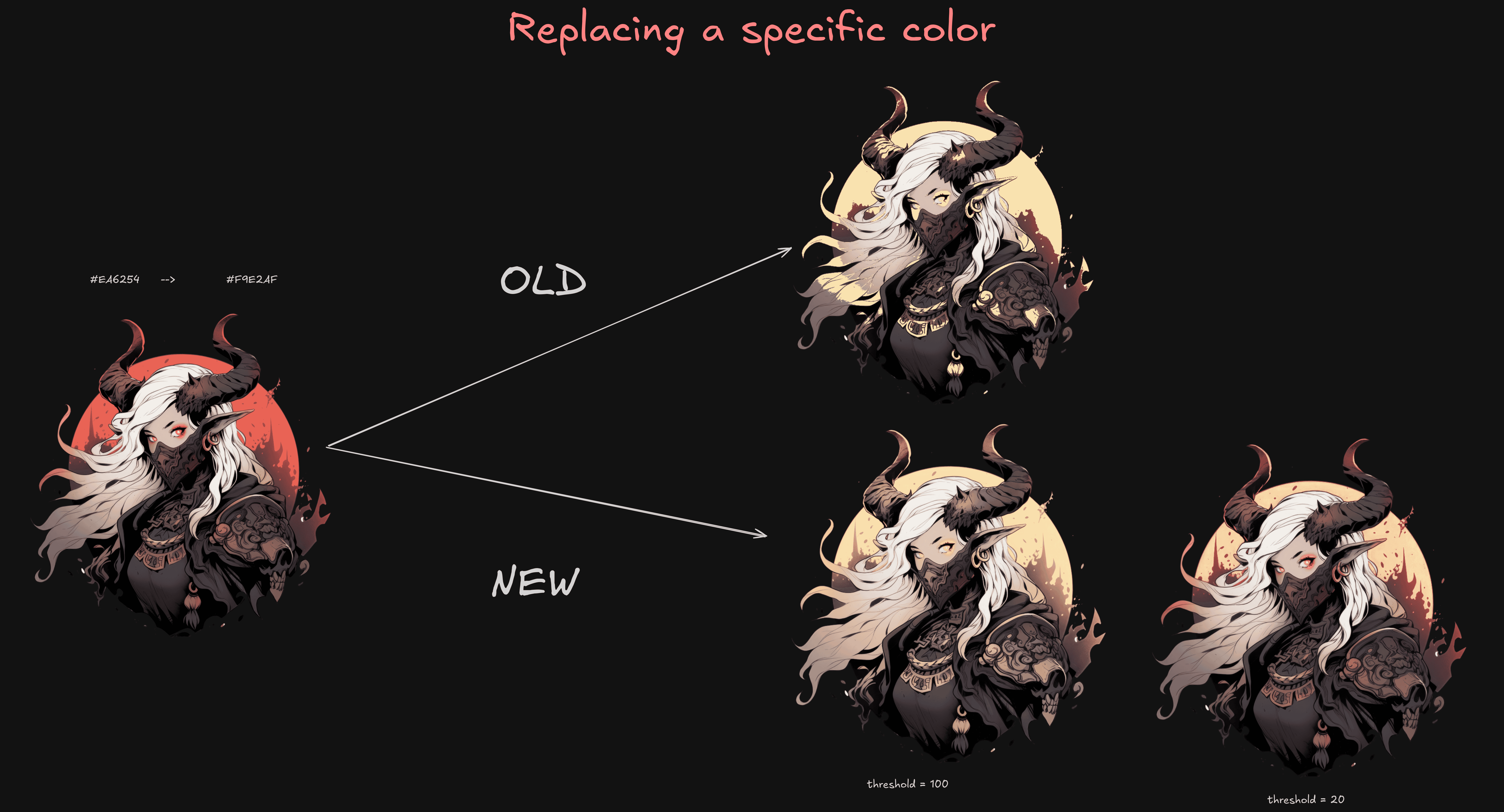 replace color 2